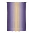 thumbnail image 1 of Sheer Curtains 63 Inch Length, Purple Ombre Semi Sheer Curtains Light Filtering Window Treatment, Modern Yellow Gradient Farmhouse Art Privacy Voile Drapes for Living Room Bedroom 52x63 Inch, 1 of 7