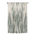 thumbnail image 1 of Sheer Curtains 63 Inch Length, Sage Green Vintage Semi Sheer Curtains Light Filtering Window Treatment, Stripes Painting Retro Abstract Art Privacy Voile Drapes for Living Room Bedroom 52x63 Inch, 1 of 7