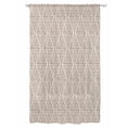 thumbnail image 1 of Sheer Curtains 84 Inches Long, Brown Semi Sheer Curtains Light Filtering Window Treatment, Modern Abstract Art Farmhouse Privacy Voile Drapes for Living Room Bedroom 52x84 Inch, 1 of 7