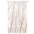 thumbnail image 1 of Sheer Curtains 84 Inches Long, Orange Branches Semi Sheer Curtains Light Filtering Window Treatment, Modern Abstract Art Forest Silhouettes Privacy Voile Drapes for Living Room Bedroom 52x84 Inch, 1 of 7