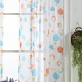 thumbnail image 1 of Sheer Curtains,Colorful Bohemian Print Window Curtains,for Bedroom Living Room Home Decor, 1 of 5