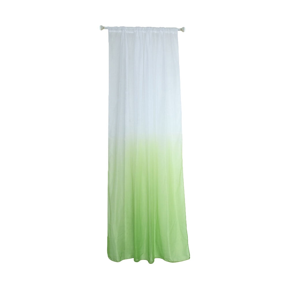 Sheer Curtains Ultra Sleep Well Gradual Change Colors Thermal Insulated