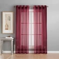 thumbnail image 1 of Sheer Elegance Curtain Panel Pairs, 1 of 4