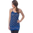 thumbnail image 1 of Sheer Extra Long Lace Cami w/ Adjustable Straps …, 1 of 1