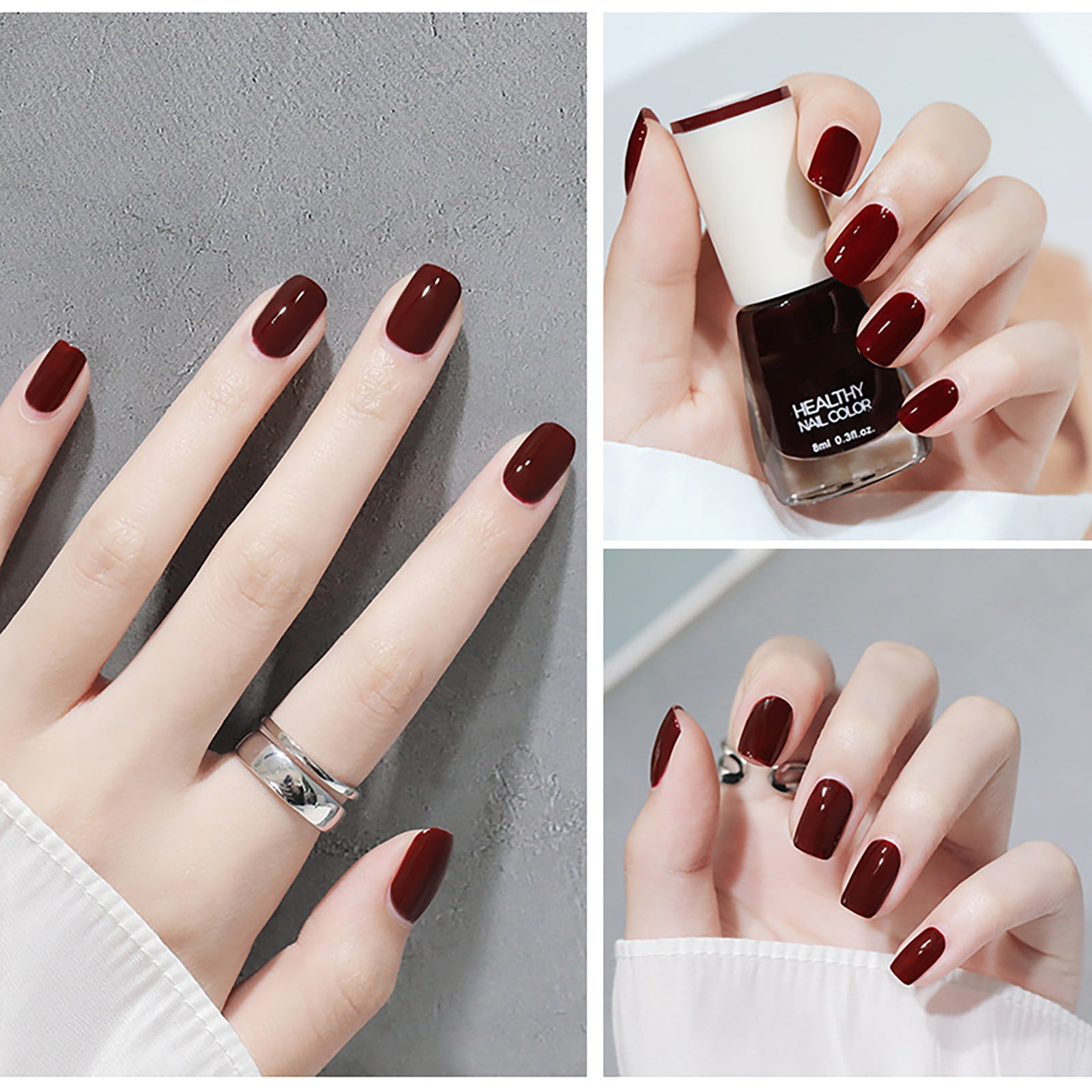 Sheer Fantasy Nail Polish, New Nail Polish Set Non Easy Peel off ...