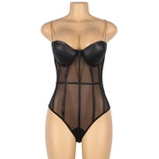 Sheer Fantasy Teddy by Elegantique