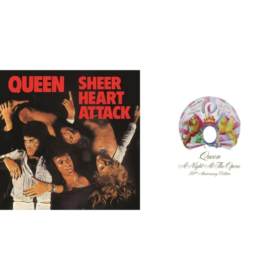 Sheer Heart Attack (Half-Speed LP Vinyl) & Night At The Opera (180G/Clear LP Vinyl)