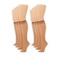 thumbnail image 1 of No nonsense Women's Sheer Knee Highs with Comfort Top 8 Pair Pack, Tan, Plus, 1 of 4