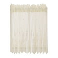 thumbnail image 1 of Sheer Lace Curtains for Bedroom Ivory Elegant Victorian Curtains Scalloped Edges Floral Kitchen Window Curtains 36 Inch Length Rod Pocket, 36 X 29 Inch, 1 of 9