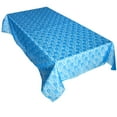thumbnail image 1 of Sheer Lace Tablecloth Overlay Wedding and Party Decoration Turquoise, 1 of 3