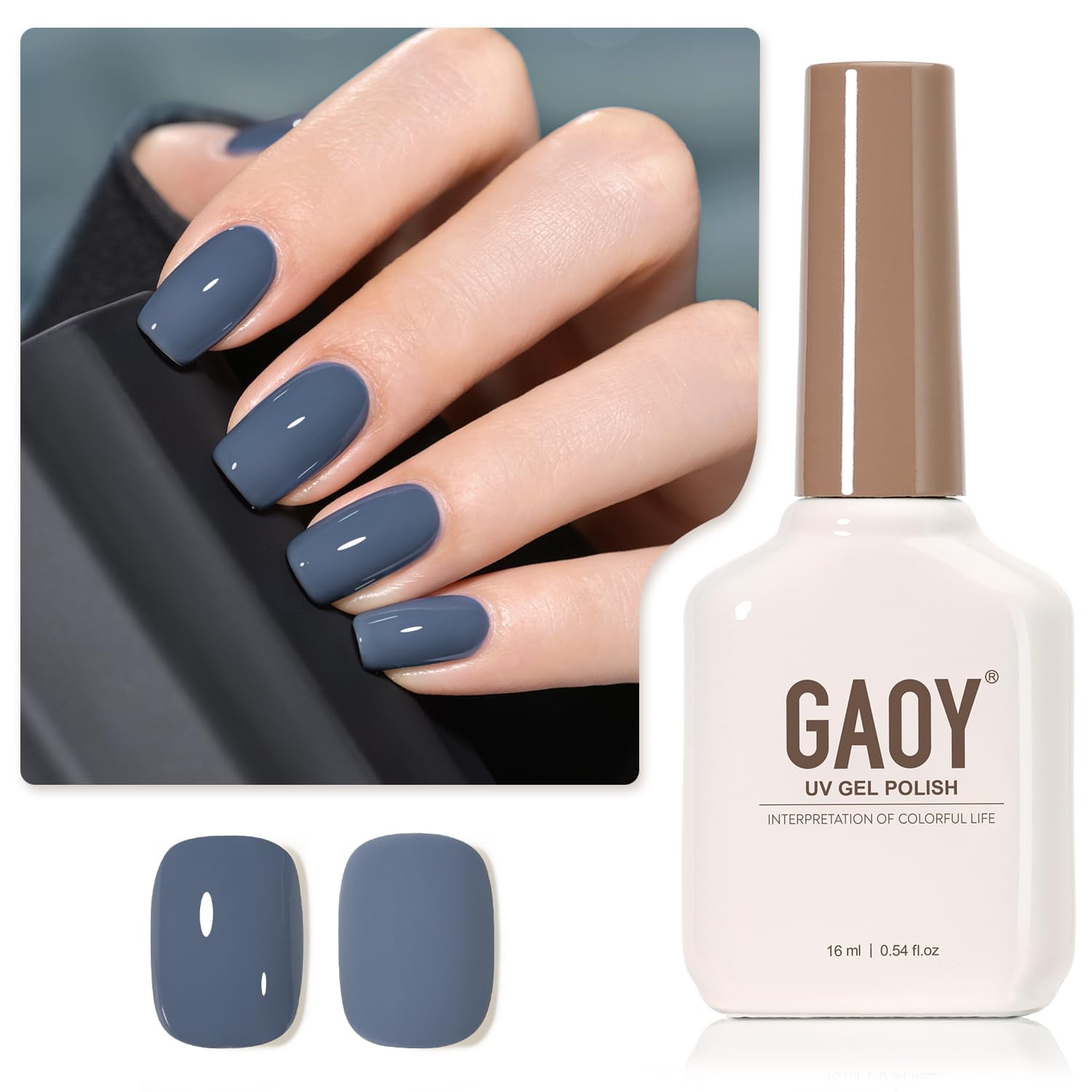 Sheer Light Pink Gel Nail Polish, 16ml Jelly Milky White Peach