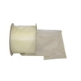 thumbnail image 1 of Sheer Lovely Value Wired Edge Ribbon - Ivory - 4 in. x 30 yards, 1 of 1