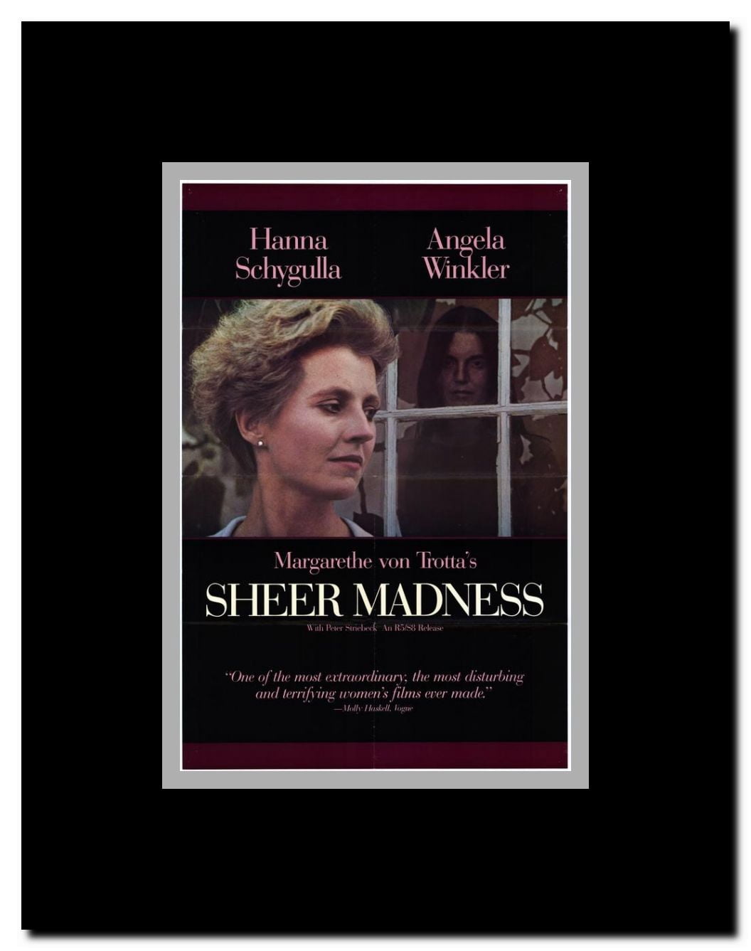 Sheer Madness Framed Movie Poster