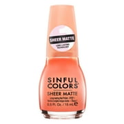 Sheer Matte Collection Nail Polish, Hot & Hazy