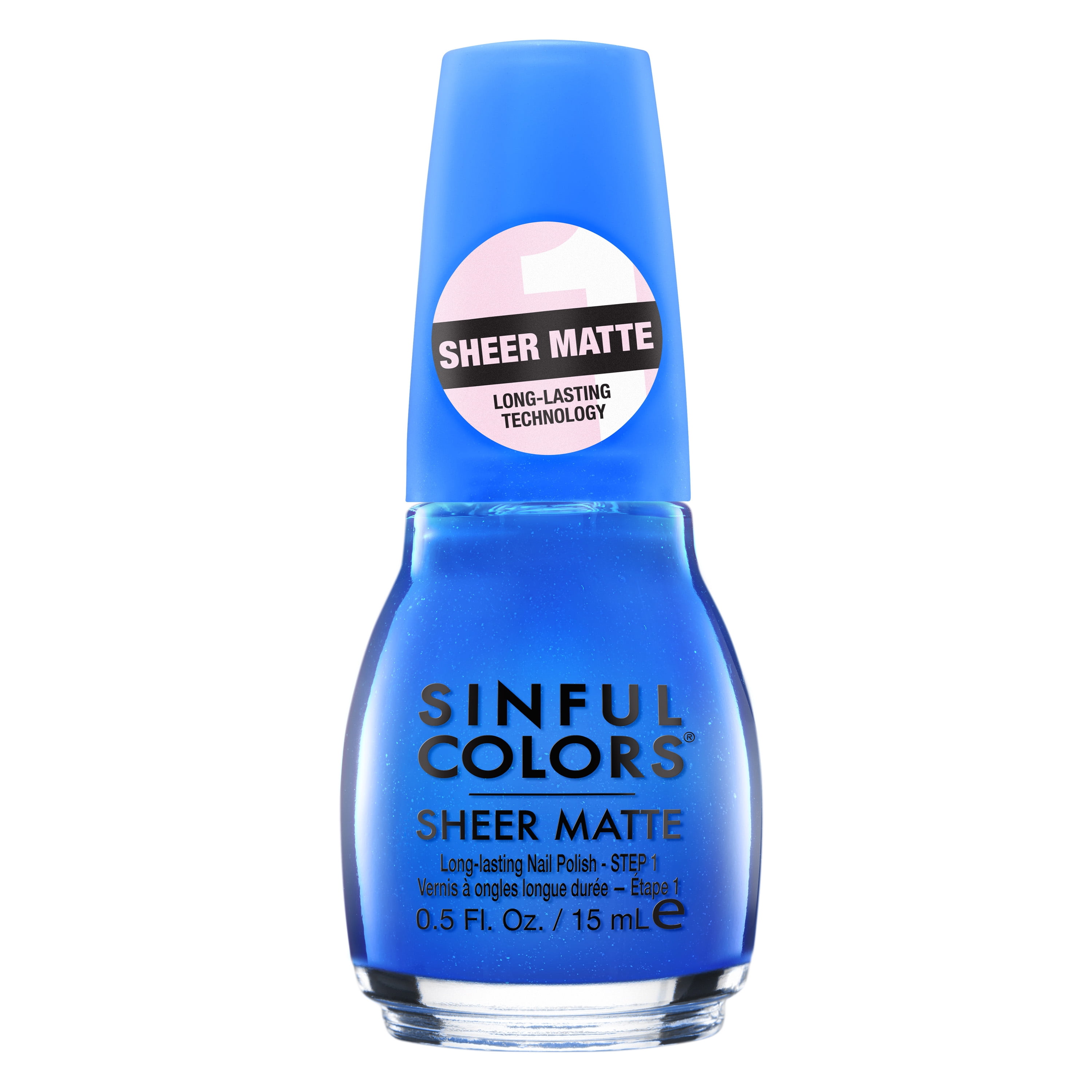 Sheer Matte Collection Nail Polish, Kiss of Cobalt