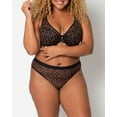 thumbnail image 1 of Sheer Mesh High Cut Brief - Designer Leopard, 1 of 6