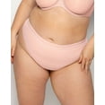 thumbnail image 1 of Sheer Mesh High Cut Thong - Blushing Rose, 1 of 3