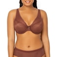 thumbnail image 1 of Sheer Mesh Plunge T-Shirt Bra - Chocolate Nude, 1 of 4