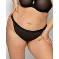 thumbnail image 1 of Sheer Mesh String Bikini Panty - Black Hue, 1 of 3