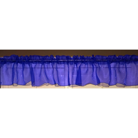 Sheer Organza Curtain/Valance Window Treatment