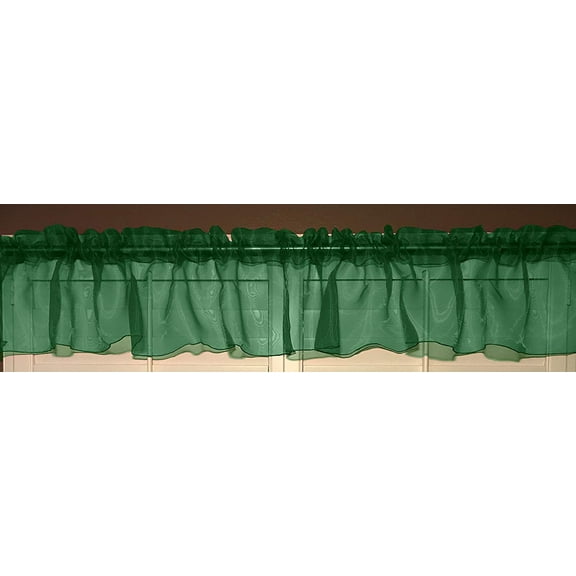 Sheer Organza Curtain/Valance Window Treatment