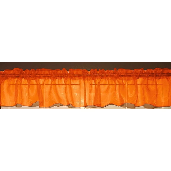 Sheer Organza Curtain/Valance Window Treatment