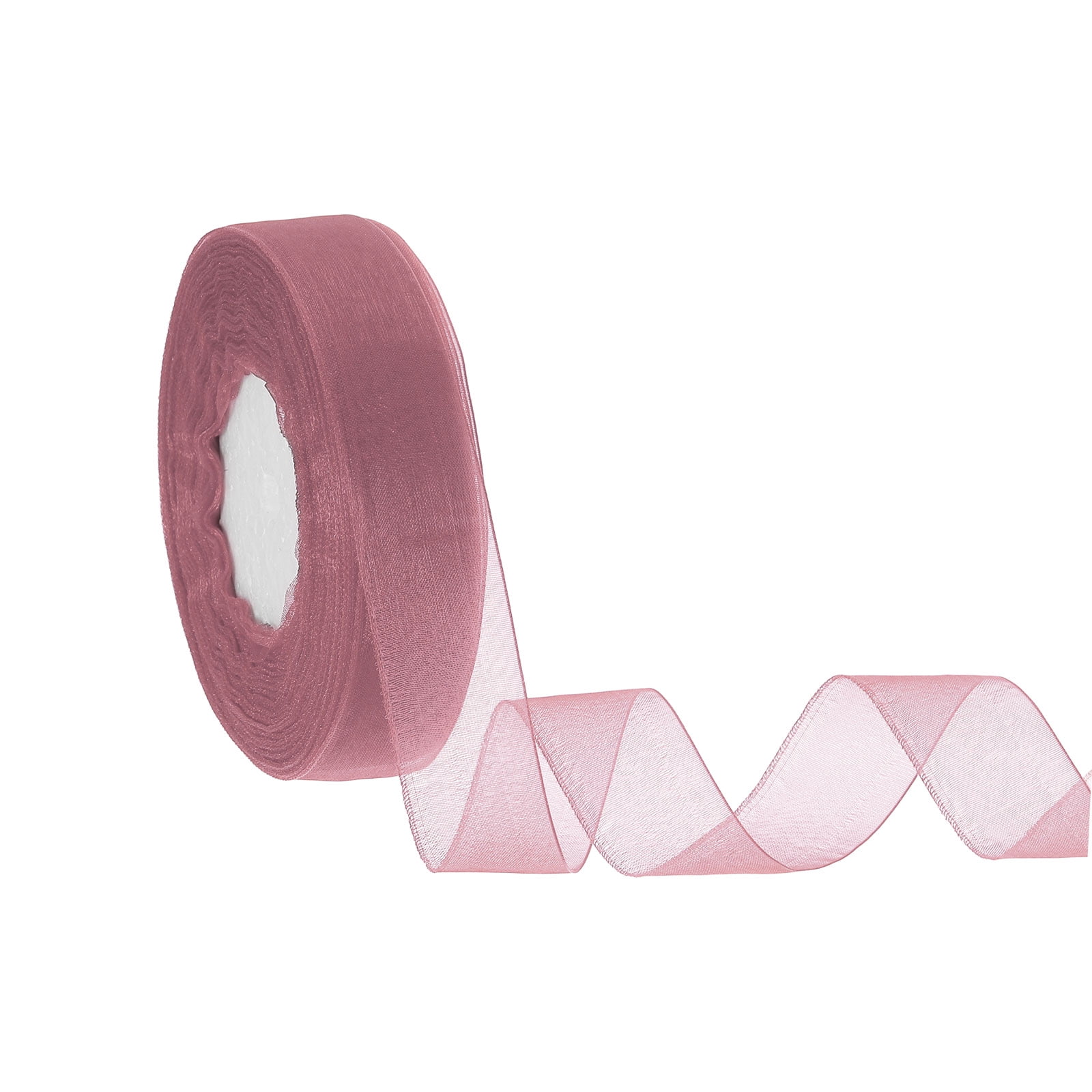 Sheer Organza Ribbon 1 Inch 50 Yards Chiffon Sheer Ribbons for Gift ...