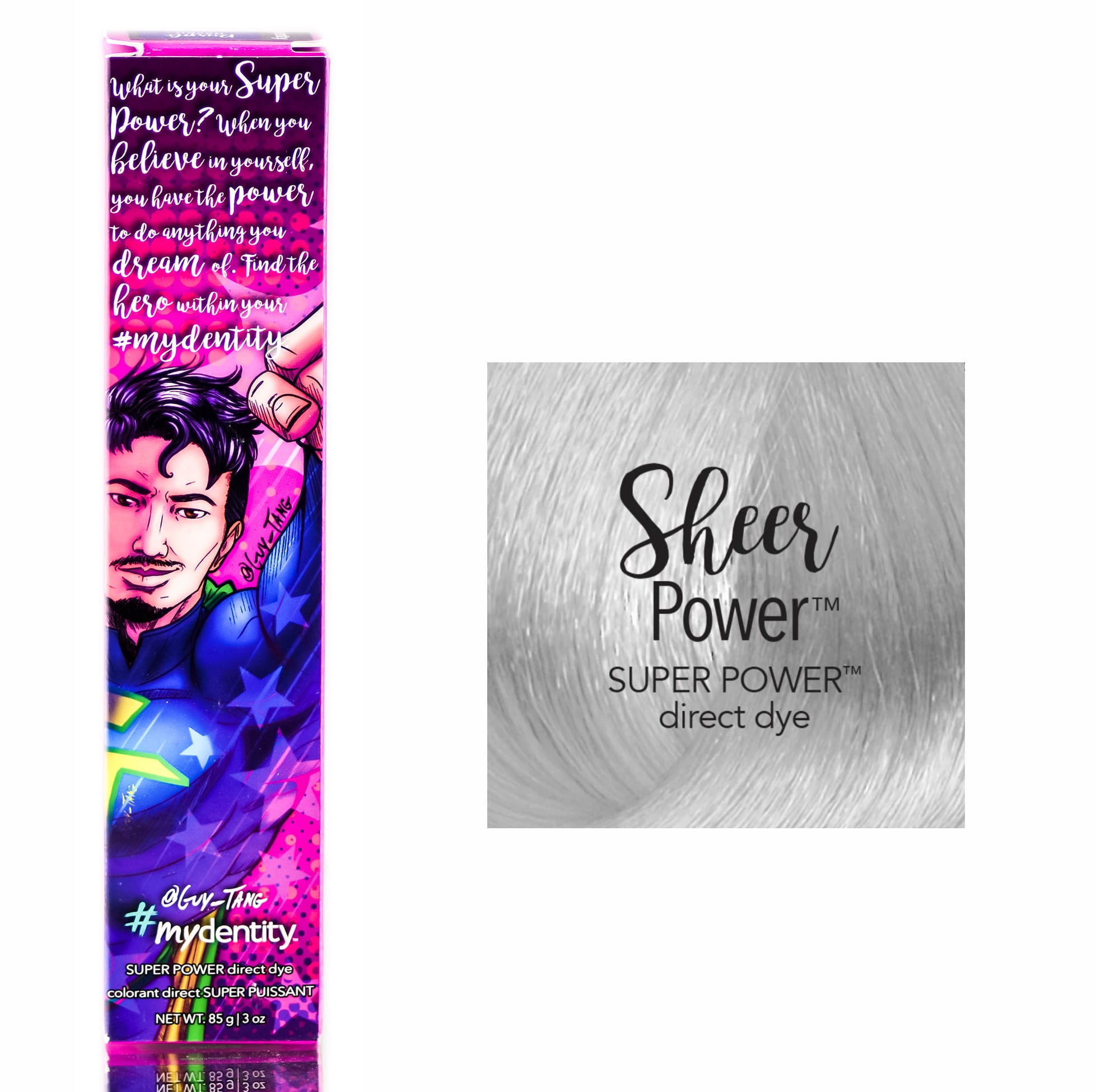 Sheer Power , Guy Tang #MyDentity Super Power Direct Dye