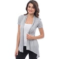 thumbnail image 1 of Sheer Short Sleeve Cardigan Cover-up, 1 of 1
