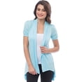 thumbnail image 1 of Sheer Short Sleeve Cardigan Cover-up, 1 of 1