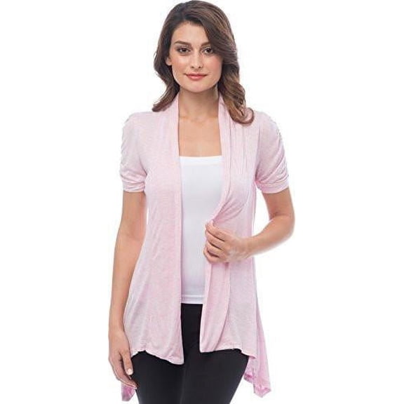 Sheer Short Sleeve Cardigan Cover-up