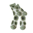 thumbnail image 1 of Sheer Socks, Yigetop Womens Girls Socks Lace Mesh Crew Socks Transparent See Through Dress Sock Thin Nylon Summer Sock Thin Socks Women Green One Size, 1 of 4