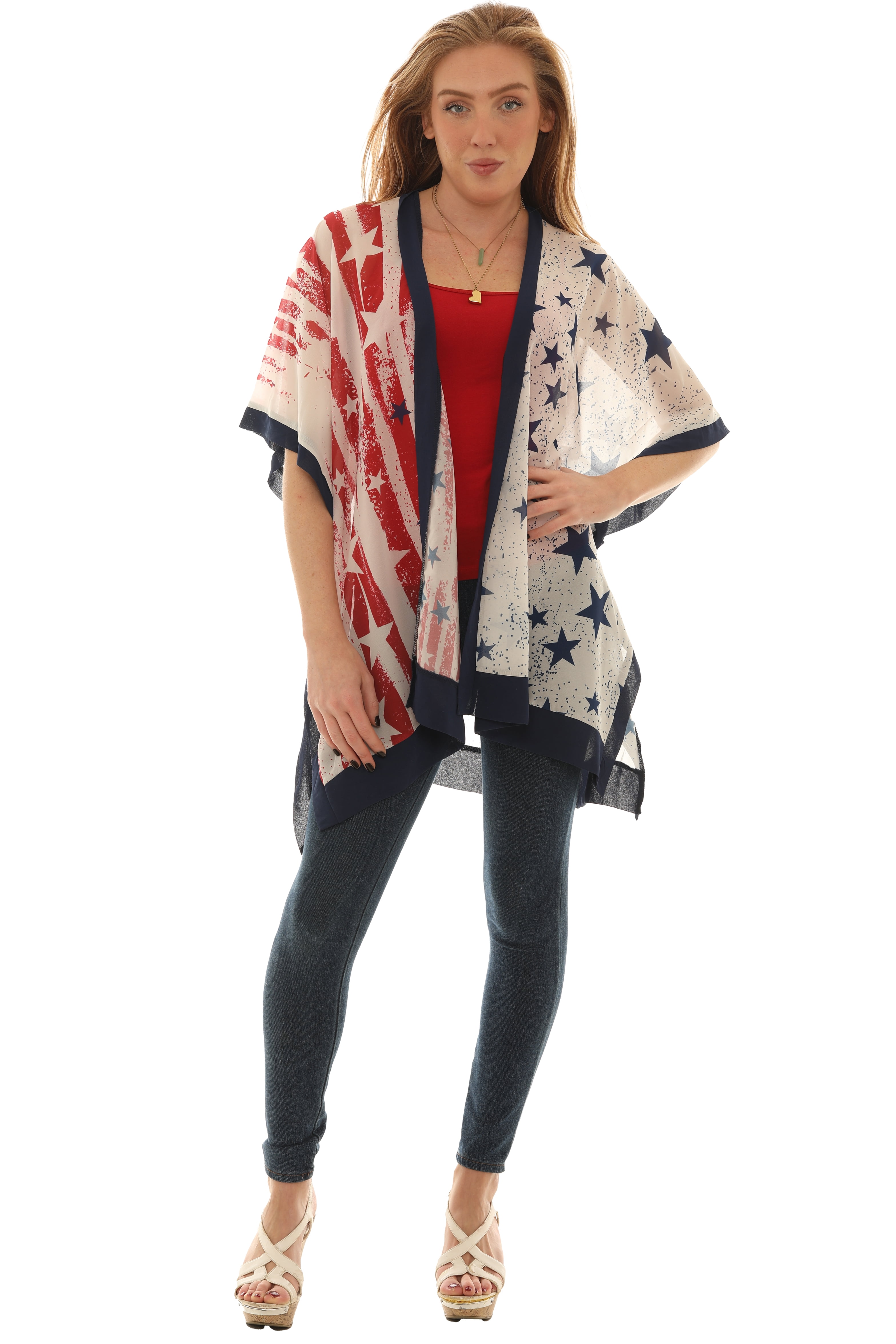 Short Loose Cardigan With Starry Hood