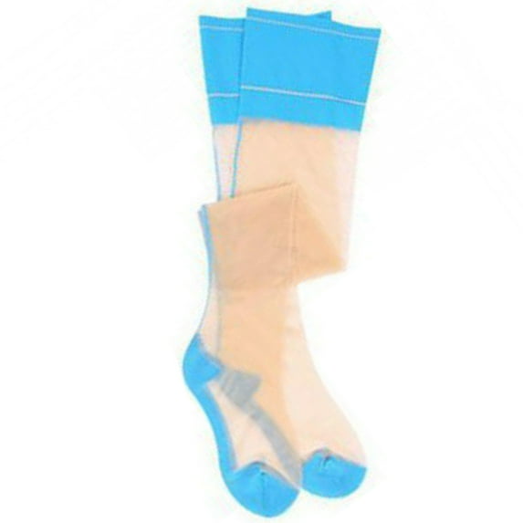 Sheer Thigh High Stockings Contrast Top Cuban Heel Backseam Stockings Seamed Over the Knee Socks Hosiery for Women Girls