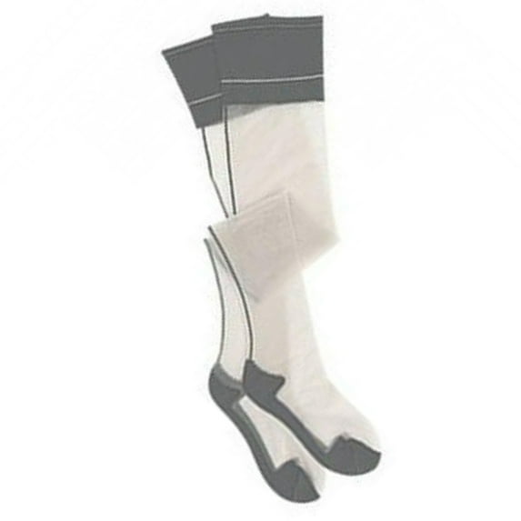 Sheer Thigh High Stockings Contrast Top Cuban Heel Backseam Stockings Seamed Over the Knee Socks Hosiery for Women Girls