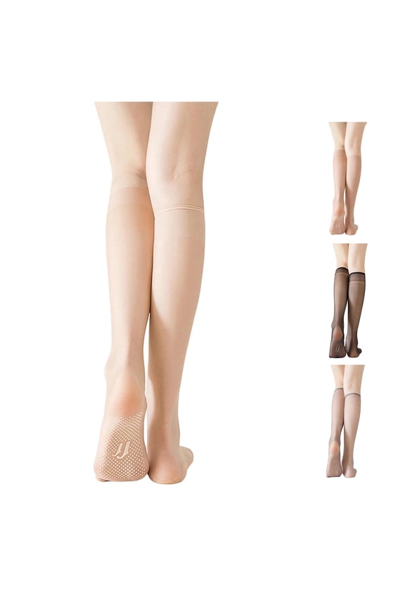 Sheer Thigh High Stockings Seamless Stay Up Hosiery for Everyday Wear and Comfort Indestructible Nylons in Women's