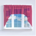 thumbnail image 1 of Sheer Tinted Organza Swag Window Valance 72" Wide / 36" Tall, 1 of 1