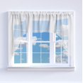 thumbnail image 1 of Sheer Tinted Organza Swag Window Valance 72" Wide / 36" Tall, 1 of 1