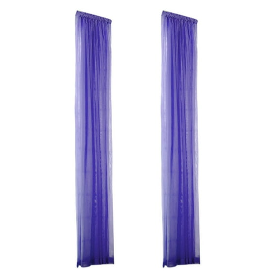 Sheer Voile Curtains 78 Inch Length for Bedroom Living Room Kitchen 2 Panels Set Rod Pocket Elegant Home Decoration Light Filtering Sheer Window Treatment Drapes 31x78 Inches Long