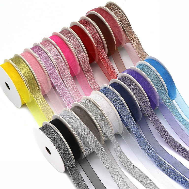 Sheers and Metallics Ribbon Collection - Shimmer and Style