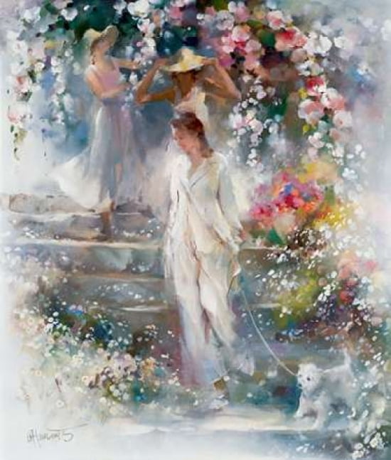 Sheer elegance Canvas Art - Willem Haenraets (24 x 24)