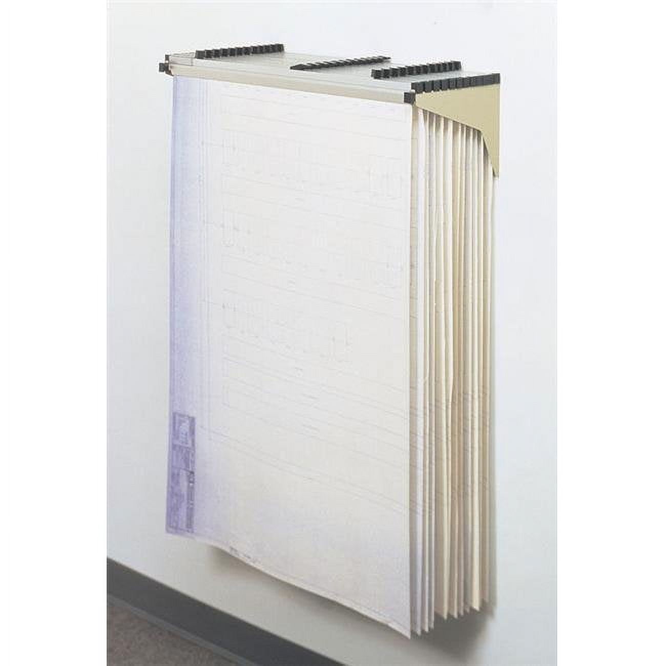 Tropic Sand Steel Wall-Mountable Plan Rack