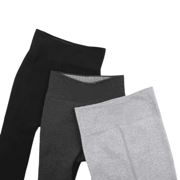 Sheet Fleece Leggings Thin Leg Vertical Strip Thread Leggings Plus Velvet Padded One Pantyhose