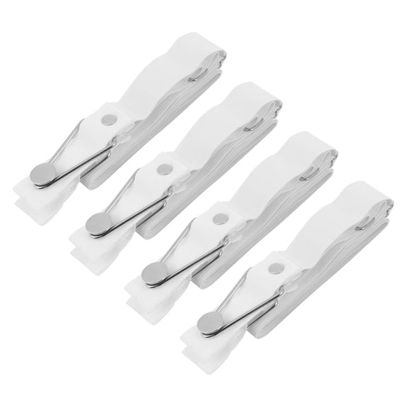 Sheet Holder Quilt Fixation Fastener Clip Duvet Clips Bed Straps Cover Fixator Adjustable White