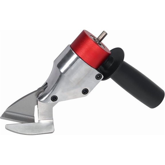 Sheet Metal Drill Attachment Compatible with Multiple Models of Electric Drill, Heavy Metal for Iron and The Drill Shear Attachment with 360 Pivoting Handle