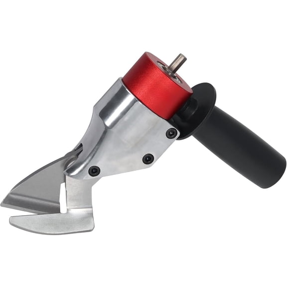 Sheet Metal Drill Attachment Compatible with Multiple Models of Electric Drill, Heavy Metal for Iron and The Drill Shear Attachment with 360 Pivoting Handle