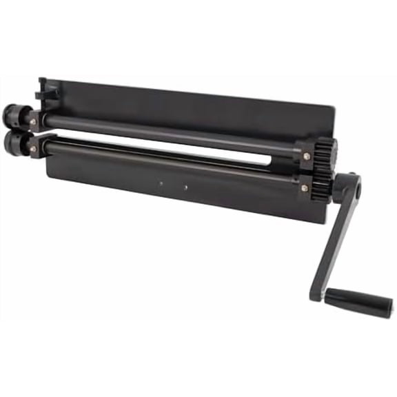 Sheet Metal Fabrication Bead Roller, 18" Throat Depth Flaring Tool Beading Machine, Metal Bead Roll Kit of 6 Sets Dies, Vice Mount Rotary Machine for Reinforcing Many Types of Panels