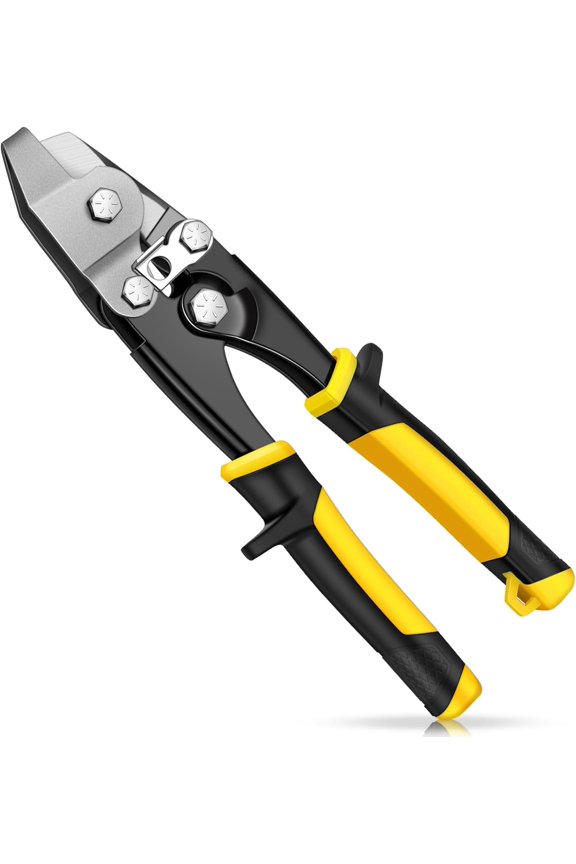 Sheet Metal Hand Notcher Sheet Metal V Notcher Tools Cuts 30 Degree V Notch Ductwork Notching Tool Tubing HVAC Tool for Ductwork Vinyl Siding and Seam Roofing