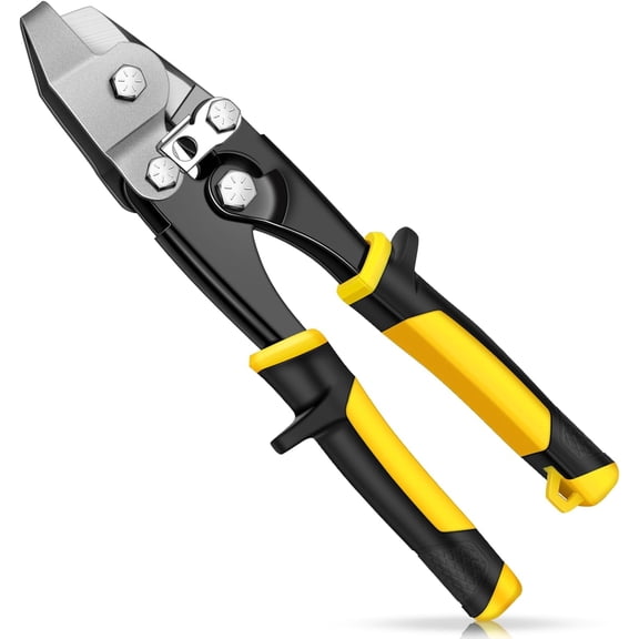 Sheet Metal Hand Notcher Sheet Metal V Notcher Tools Cuts 30 Degree V Notch Ductwork Notching Tool Tubing HVAC Tool for Ductwork Vinyl Siding and Seam Roofing