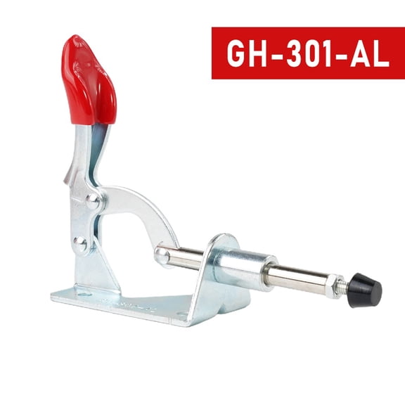 Sheet Metal Holding For Toggle Clamp GH-301-AL with 90Kg Vertical Antislip Capacity and Covered For Handle for Welding and Jigging Tasks